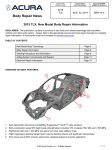 2015 TLX New Model Body Repair information - Techinfo