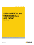 3126E COMMERCIAL and TRUCK ENGINES and 3126B ENGINE