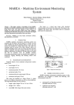 MAREA – Maritime Environment Monitoring System