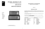 SR-6520 / SR-8520 /P / PD SERVICE MANUAL