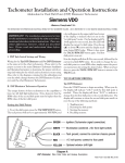 0 511 012 428 -- Dual Shift Point Eliminator Tach