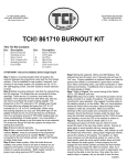 tci® 861710 burnout kit