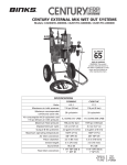 CENTURY EXTERNAL MIX WET OUT SYSTEMS