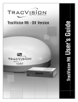 TracVision R6DX User`s Guide