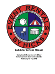 Exhibitor Service Manual - Helen Brett Enterprises