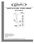 Quest Elite 2000-Hydro Carbon Service Manual [ 033857 ]