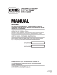MANUAL - Keating of Chicago