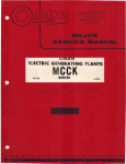 927-0550 Onan MCCK Marine Genset Major Service manual (04