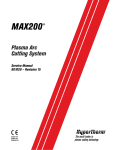 MAX200 Service Manual - Rapid Welding and Industrial Supplies Ltd