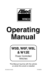 Operating Manual - Allied Systems Company