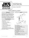 INSTALLATION INSTRUCTIONS