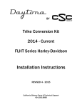 2014 - Current Trike Conversion Kit 6-15