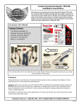 Custom Dynamics® Spyder TIPS-NS Installation Instructions