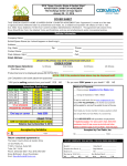 Accepted by Exhibitor COVER SHEET ORDER