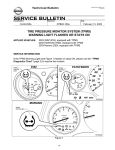 TIRE PRESSURE MONITOR SYSTEM (TPMS - 350z-Tech