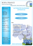 Blender Brochure - ROFA - Laboratory & Process Analyzers Mag