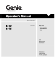 Operator`s Manual