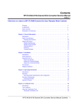 HP E1418A 8/16-Channel D/A Converter Manual