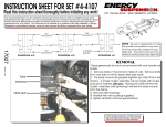 Instructions - Energy Suspension Parts