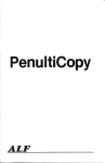 ALF PenultiCopy Manual