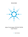 Agilent Technologies 16715/16/17/18/19A Logic Analyzer