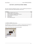 SECTION 2: ESR 750 ELECTRIC MODEL