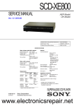 SCD-XE800 - Audio Design Guide