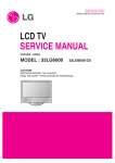 LCD TV SERVICE MANUAL