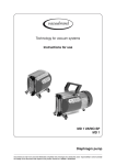 MD 1 Vario-SP/MD 1 Diaphragm Pumps