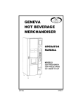 geneva hot beverage merchandiser