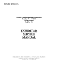 exhibitor service manual - Contact Lens Manufacturers Association