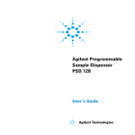 Agilent Programmable Sample Dispenser PSD 120