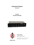 lm-101 light monitor specifications
