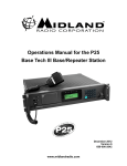 Operations Manual for the P25 Base Tech III Base