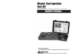 Master Fuel Injection Test Kit