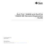Sun Fire X4600 and Sun Fire X4600 M2 Server Diagnostics Guide