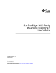 Sun StorEdge 3000 Family Diagnostic Reporter 2.4 User`s Guide