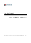 Complete Appliance Service Manual
