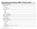 General Instructions C Series