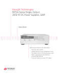 Keysight Technologies 6670A Series Single-Output, 2000