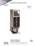 Service Manual – Digital Interlock Grinders