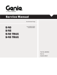 Service Manual - Genie Industries