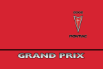 2002 Pontiac Grand Prix Owner`s Manual