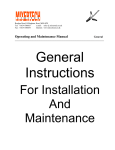 1000 2000 Series Instruction Manual (SEW Gearbox)