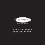 S3x-01 Stepper SerVICe MANUAl