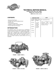 TECHNICAL SERVICE MANUAL