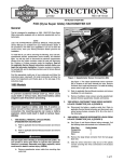 Instruction sheets - Harley