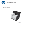 HP LaserJet Pro MFP M521 Repair Manual - ENWW