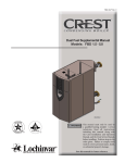 Crest Dual Fuel Sup Manual - Models 1500