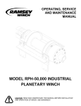 MODEL RPH-50,000 INDUSTRIAL PLANETARY